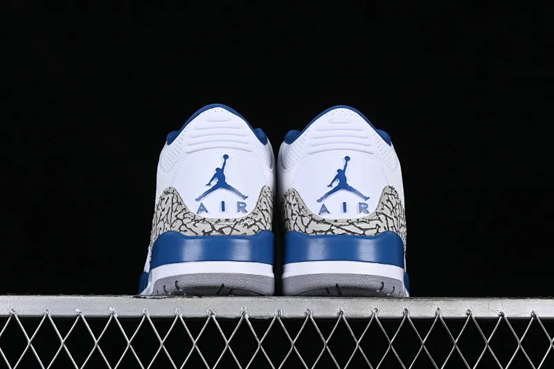 All categories Air Jordan Jordan series basketball shoes Air Jordan 3 Pure original Air Jordan Retro AJ3 Joe 3 white and blue Wizards CT8532-148